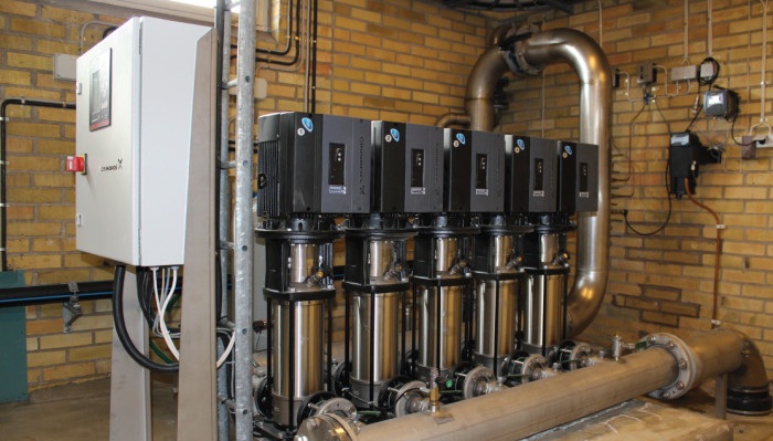 Byte av tryckstegringspumpar